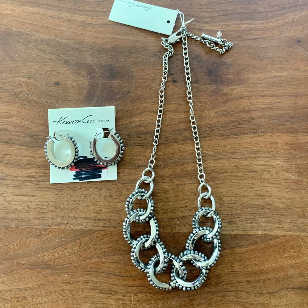 NWT Kenneth Cole necklace and earring set